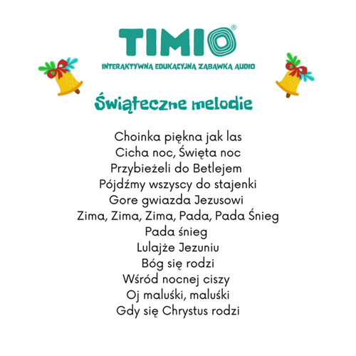 TIMIO Dysk Christmas 2