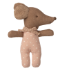 Maileg Myszka Dziewczynka w pudełku Baby mouse Sleepy/wakey in box - rose 3