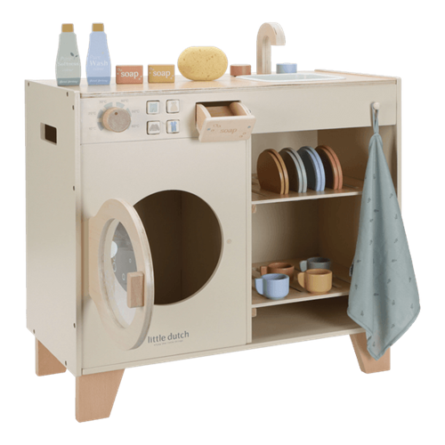 Pralka Little Dutch drewniana FSC 3