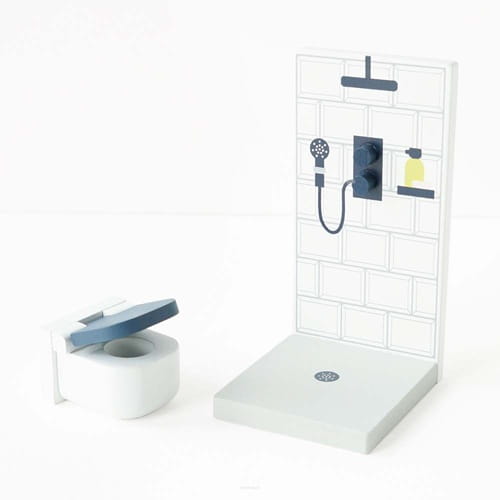 Drewniane mebelki dla lalek duży zestaw do domków Le Toy Van 7