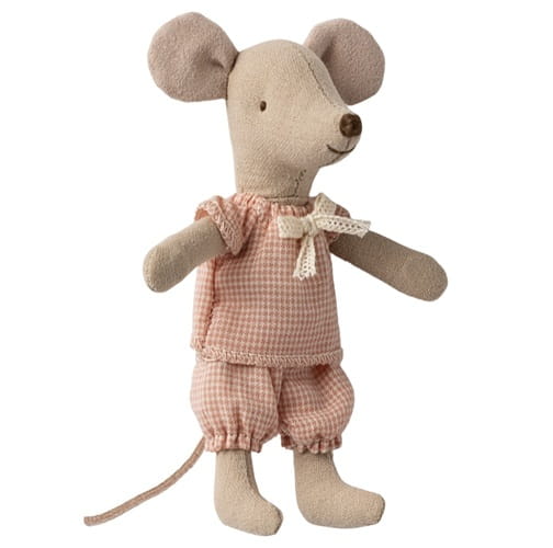 Maileg Myszka Młodsza Siostra w pudełku  - Little sister 2025 1