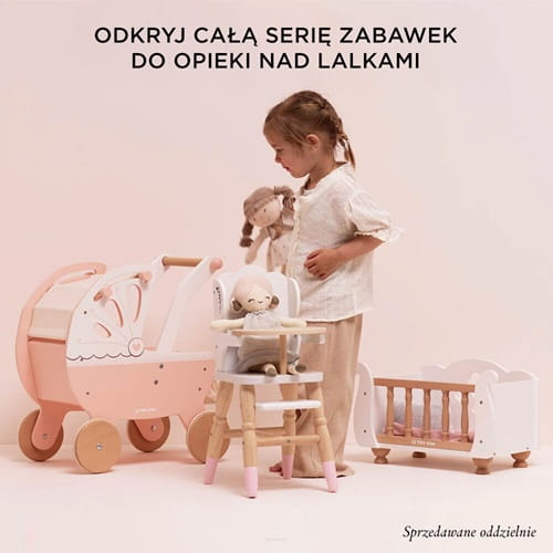 Łóżeczko dla lalek drewniane Le Toy Van 4