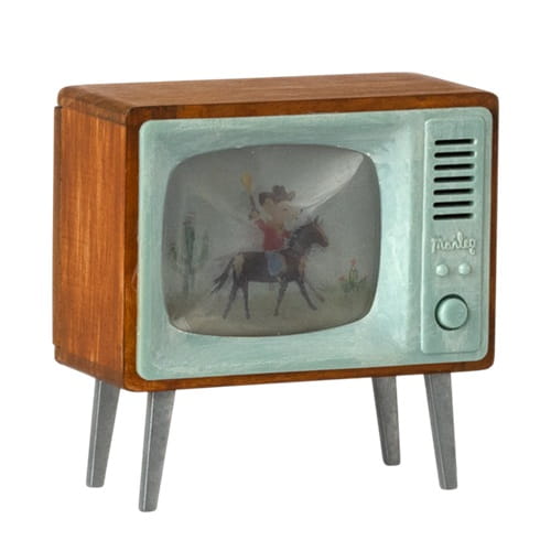 Maileg telewizor dla myszek 4