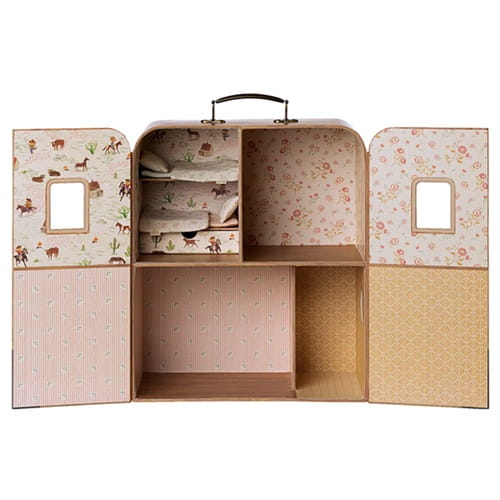 Maileg domek przenośny walizka dla myszek SUITCASA