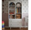 Regał wysoki dziecięcy Babushka biały