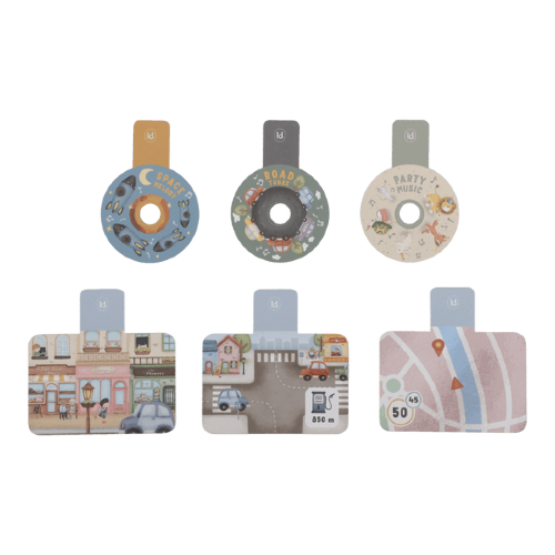 Kierownica drewniana aktywizująca Little Dutch 7