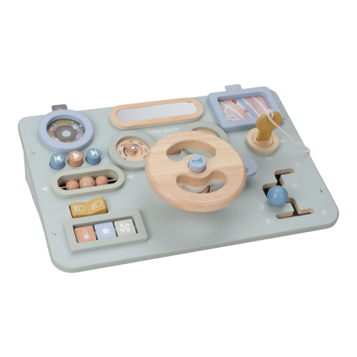 Kierownica drewniana aktywizująca Little Dutch 8