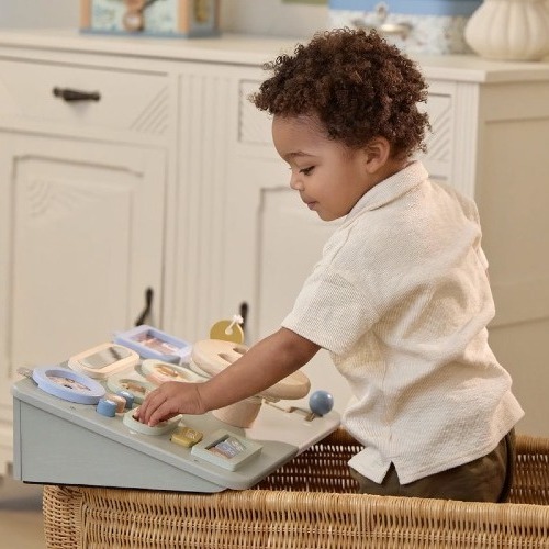 Kierownica drewniana aktywizująca Little Dutch