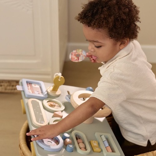 Kierownica drewniana aktywizująca Little Dutch 11