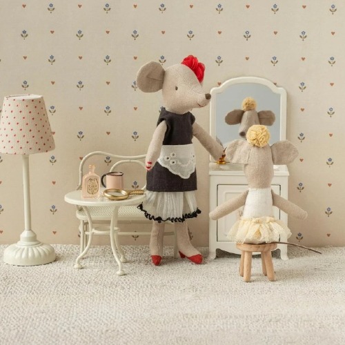 Maileg Myszka Baletnica biała młodsza Siostra ballerina off white 2026  1