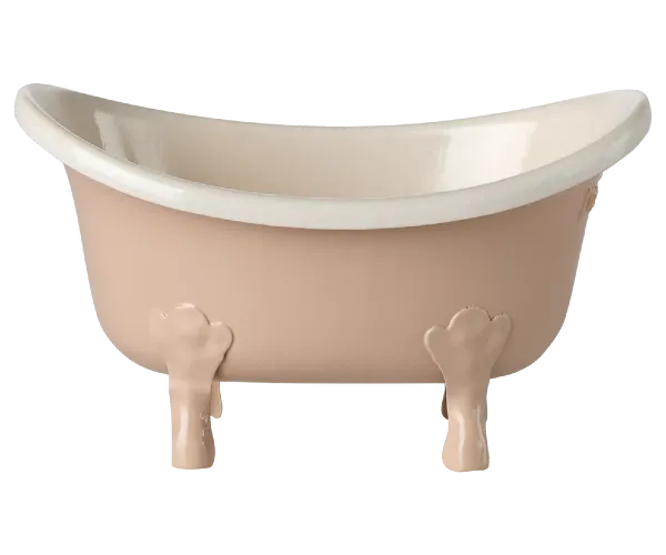 Maileg Wanna bathtub metalowa różowa mała dla myszek
