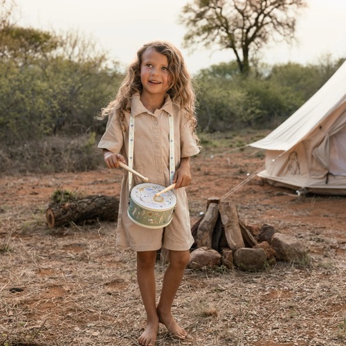 Drewniany bębenek Safari Friends FSC Little Dutch 4