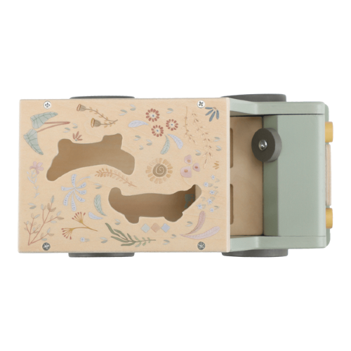 Drewniany samochód sorter Safari Friends FSC Little Dutch  5