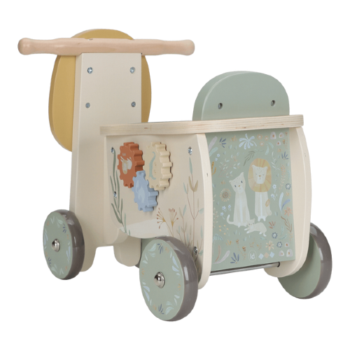Jeździk Lew Safari Friends drewniany Little Dutch 7