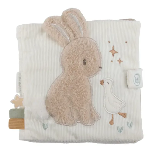 Duża książeczka aktywizująca Newborn Naturals Little Dutch
