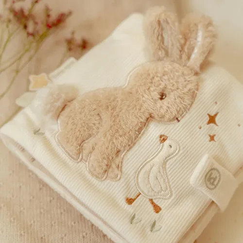 Duża książeczka aktywizująca Newborn Naturals Little Dutch 1