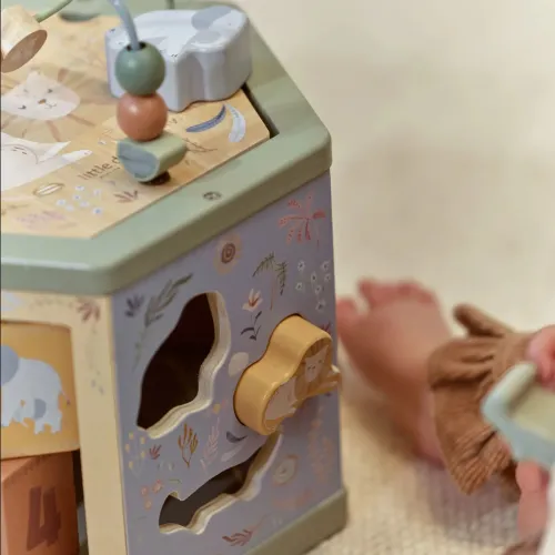 Kostka - sześciokąt edukacyjny Safari Friends Little Dutch 4