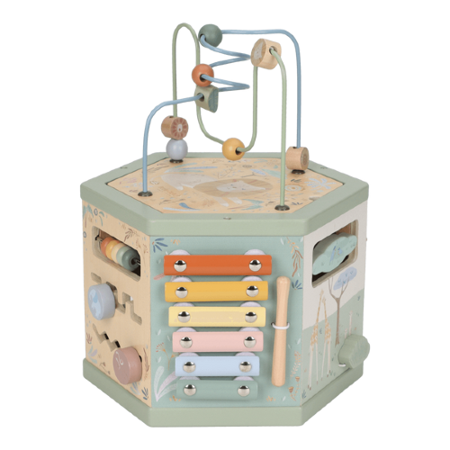 Kostka - sześciokąt edukacyjny Safari Friends Little Dutch 10