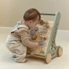 Drewniany chodzik edukacyjny na roczek Safari Friends Little Dutch 1