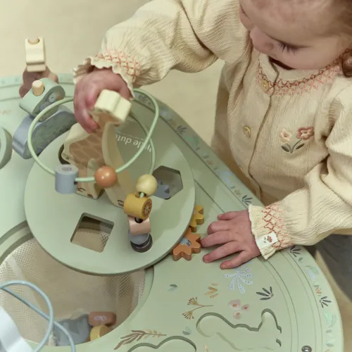Stolik edukacyjny duży Safari Friends FSC Little Dutch 3