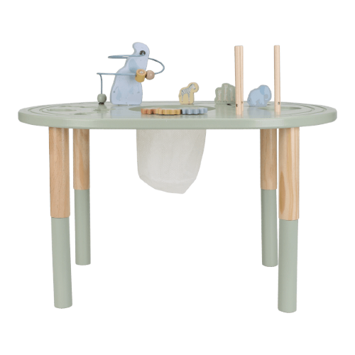 Stolik edukacyjny duży Safari Friends FSC Little Dutch 10