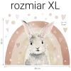 Naklejka na ścianę królik 7
