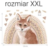 Naklejka na ścianę lis 8