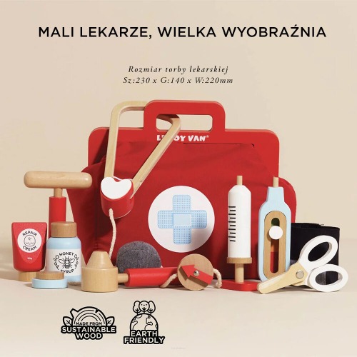 Zestaw lekarski lekarza Le Toy Van 4