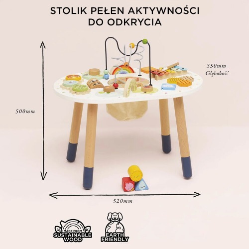 Stolik edukacyjny Le Toy Van 3