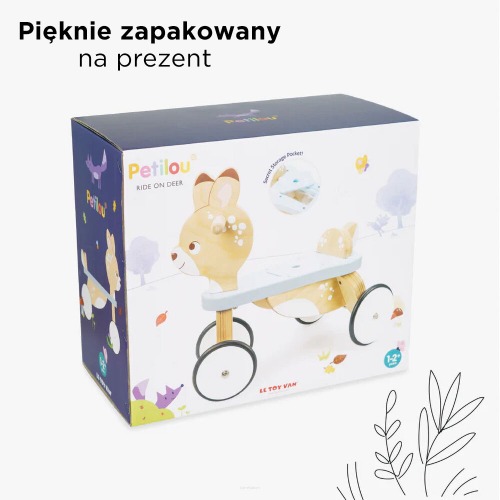 Jeździk drewniany jelonek Le Toy Van 6