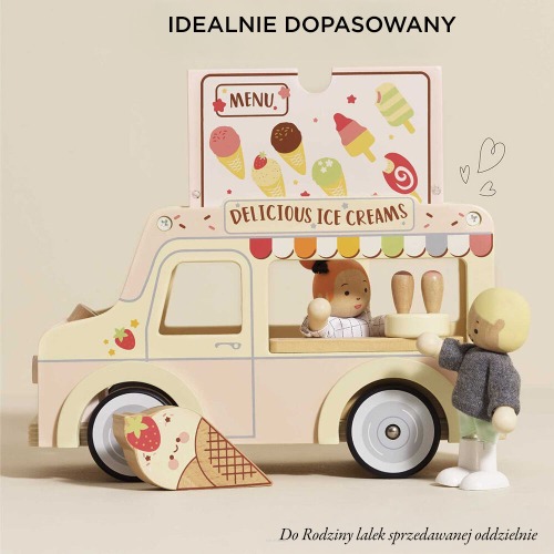 Samochód z lodami lodziarnia Dolly Le Toy Van 3