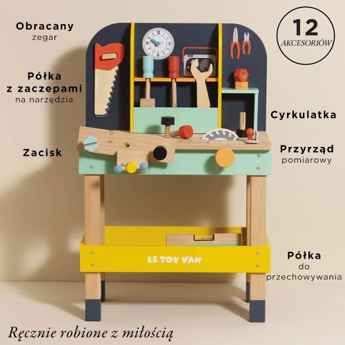 Warsztat drewniany Alexa Le Toy Van 1