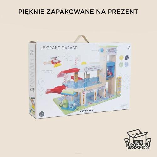 Garaż parking wielopoziomowy drewniany Le Grand Le Toy  5