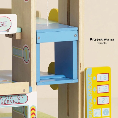 Garaż parking wielopoziomowy drewniany Le Grand Le Toy  6