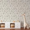 Tapeta dziecięca safari cream w pasach 280x53 cm 2