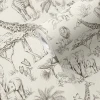 Tapeta dziecięca safari cream w pasach 280x53 cm 4