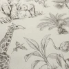 Tapeta dziecięca safari cream w pasach 280x53 cm 5