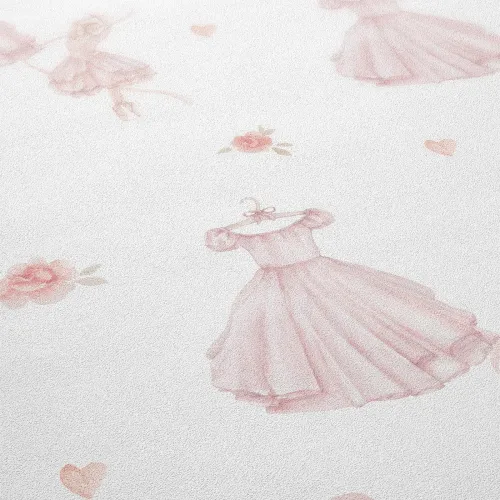 Tapeta dziecięca baletnice w pasach 280x53 cm 5