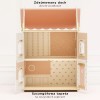 Drewniany domek dla lalek z mebelkami Rose heart Le Toy Van 4