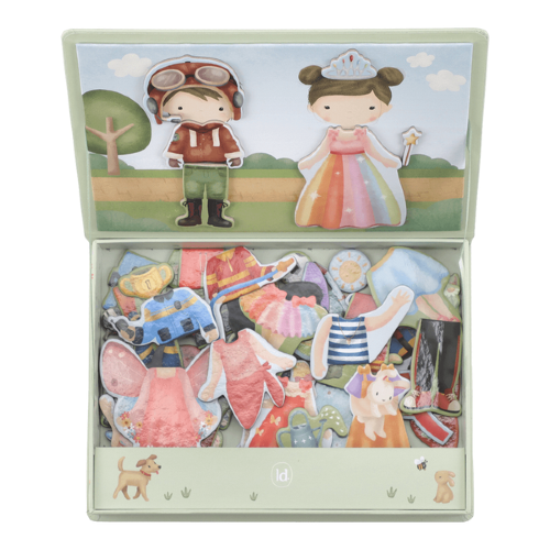 Magnetyczna układanka - Ubieranie, magnesy Little Dutch 3