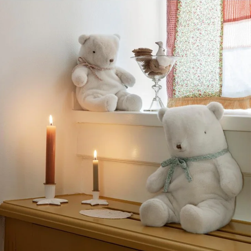Maileg miś pluszowy 19 cm Teddy Bear Small Off White 1