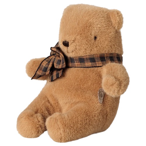 Maileg miś pluszowy 12 cm brązowy Teddy bear plush Mini Mushroom 2