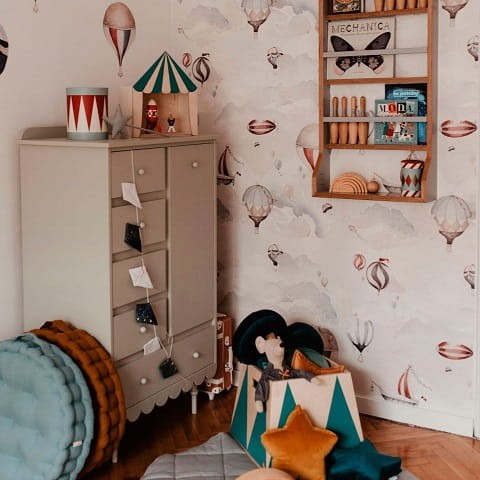 Komoda Babushka oliwka - dziecięca 15