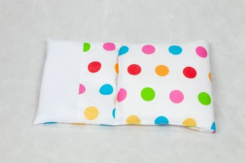 Pościel dla lalek kropeczki