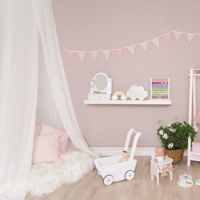 Jabadabado Baldachim biały 1