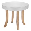 Stolik okrągły biały Somebunny