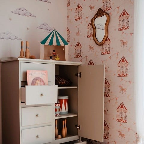 Komoda Babushka oliwka - dziecięca 14