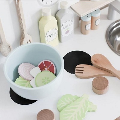 Sałatka - drewniany zestaw do przyrządzania Jabadabado 1