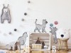 Naklejka na ścianę - kotki