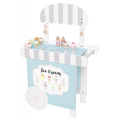 Sklep lodziarnia drewniana Jabadabado